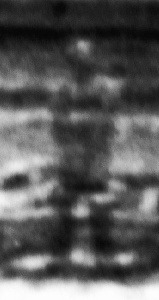 Abbie Rowe photo 1950 during WH reconstruction - closeup of ghost figure believed to be Lincoln